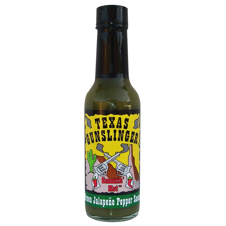 Texas Gunslinger Green Jalapeno Pepper Sauce