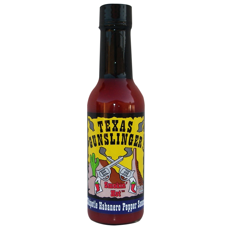 Texas Gunslinger Chipotle Habanero Pepper Sauce
